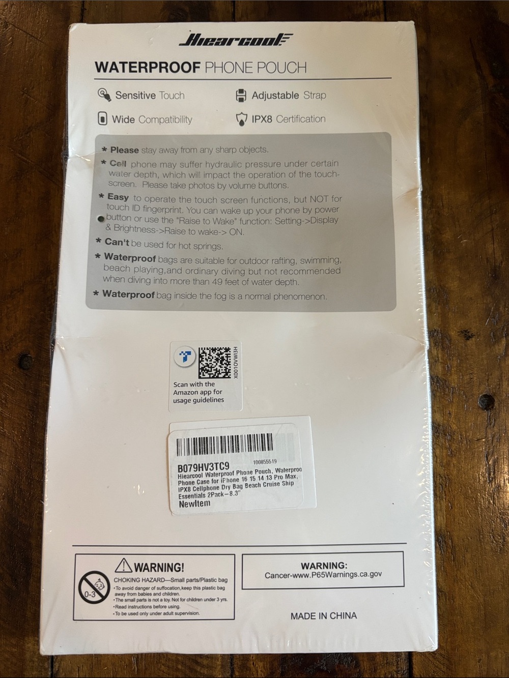 Waterproof Phone Pouch Two-Pack - Picture 2 of 2